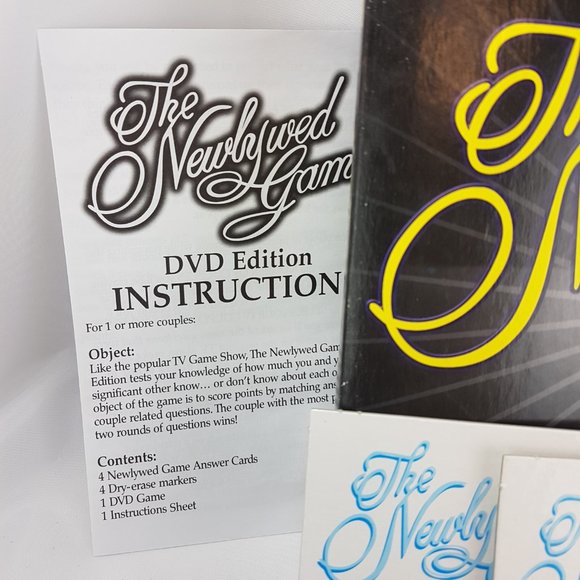 The Newlywed Game Deluxe Edition with Bonus DVD 2 Games in 1 Sony Pictures 2010 - Picture 10 of 14